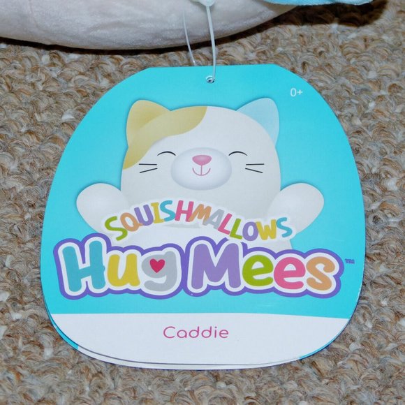 2022 Kellytoy Squishmallows Hug Mees 10" Caddie the Cat Easter Plush Brand New - Picture 3 of 4